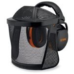 Ensemble visière grille en nylon courte et protège-oreilles – Stihl