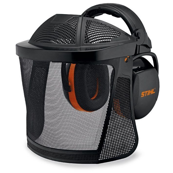 Ensemble visière grille en nylon courte et protège-oreilles – Stihl