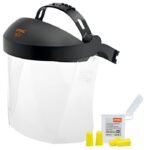 Ensemble visière plastique transparent courte et protège-oreilles – Stihl