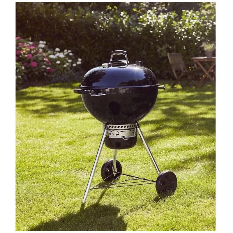 Barbecue charbon WEBER GBS E-5750 black Master Touch Charcoal Grill sur pieds 57 cm – vue 2