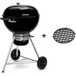 Barbecue charbon WEBER master-touch GBS premium E-5775 black sur pied 57 cm – vue 13