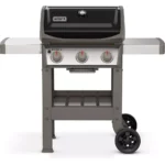 Barbecue gaz WEBER Spirit II E-310 noir grill e et plancha 3 bruleurs sur chariot, 60×44 cm – vue 9