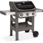 Barbecue gaz WEBER Spirit II E-310 noir grill e et plancha 3 bruleurs sur chariot, 60×44 cm – vue 3