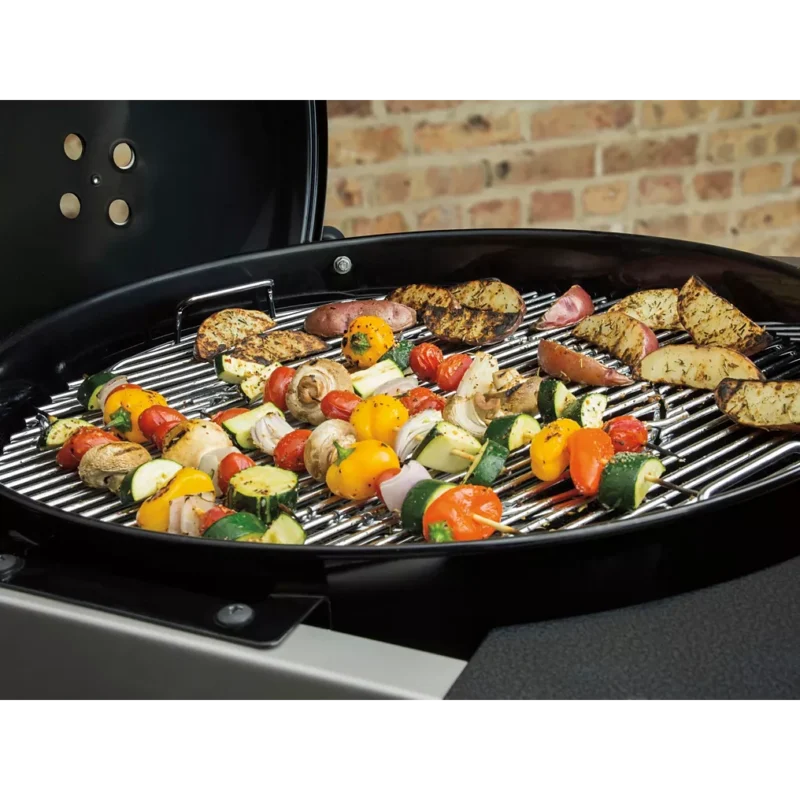 Barbecue charbon WEBER Performer premium GBS Black sur chariot 57 cm – vue 2