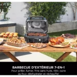 Barbecue électrique NINJA OG901EU Woodfire pro connect à poser, 44.5×26.5 cm – vue 3