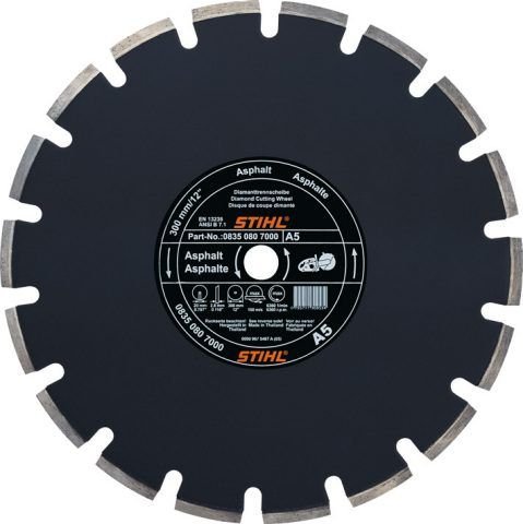 Disque à découper diamanté asphalte diamètre 400 mm A 5 – Stihl