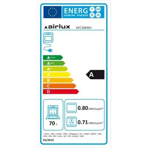 Four catalyse AIRLUX AFC 106 WH – vue 2