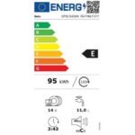 Lave-Vaisselle 60 Cm Beko – Dfn 15420 X- Classe Énergétique E – vue 3