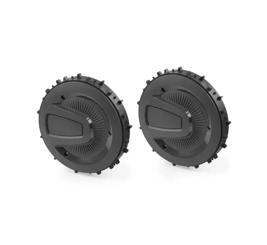 Kit roues Terrain pentu, boueux ou accidenté – Stiga – Pour Robot de tonte G et A – roues autonettoyantes