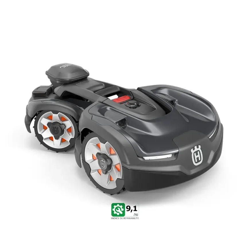 Automower 435X AWD NERA avec technologie sans fil – Husqvarna AM435X – 4 Roues motrices