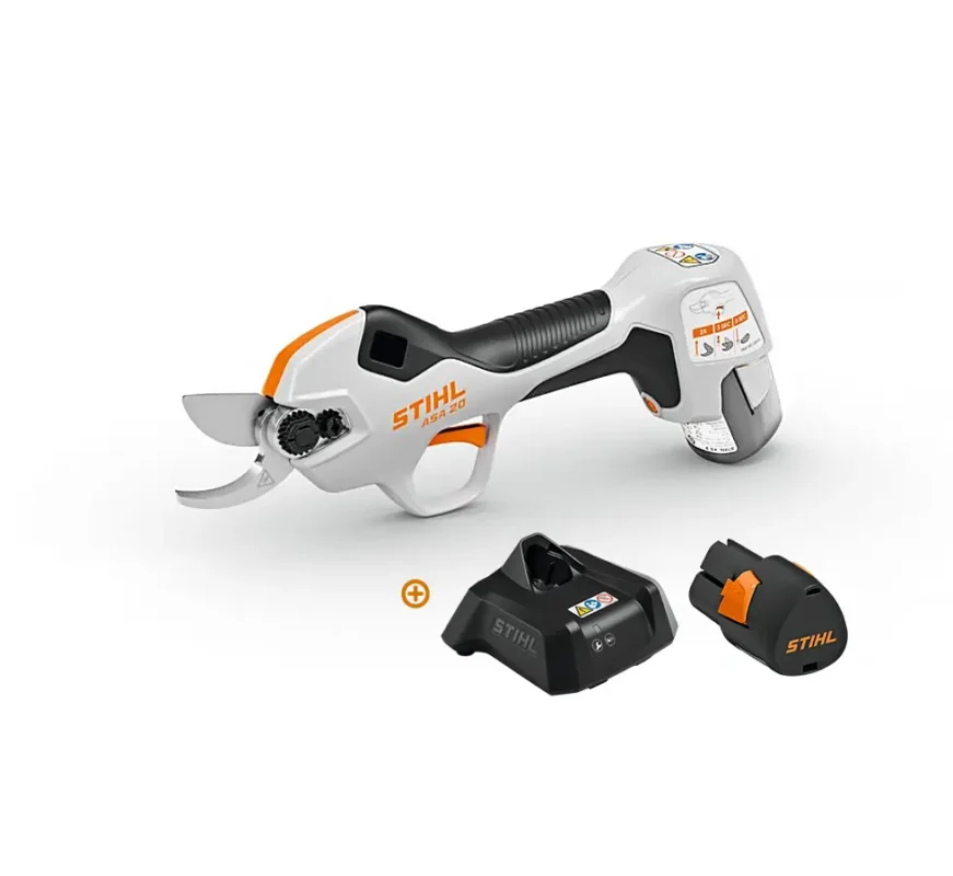 Sécateur à batterie ASA 20 Pack – Stihl ASA20 – 25 mm – Set Batterie et Chargeur – Système AS