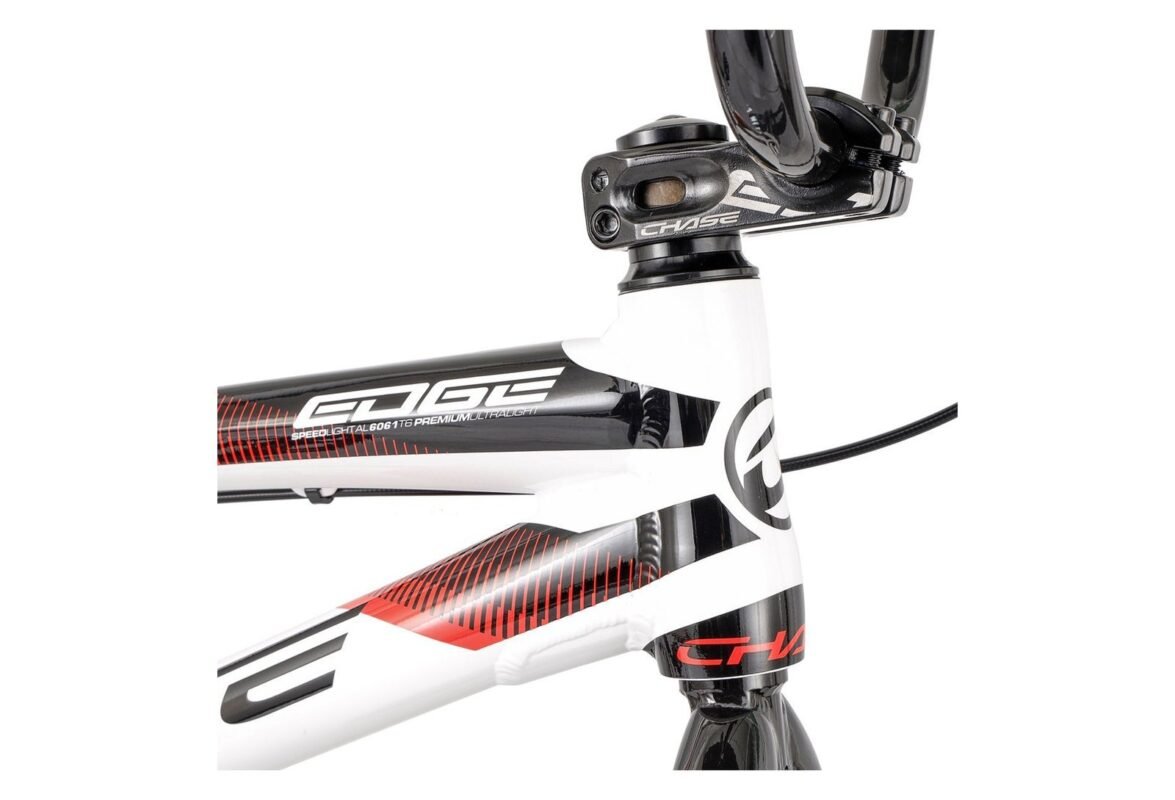 BMX Race Chase Edge Cruiser 24 » Blanc / Rouge 2022 – vue 2