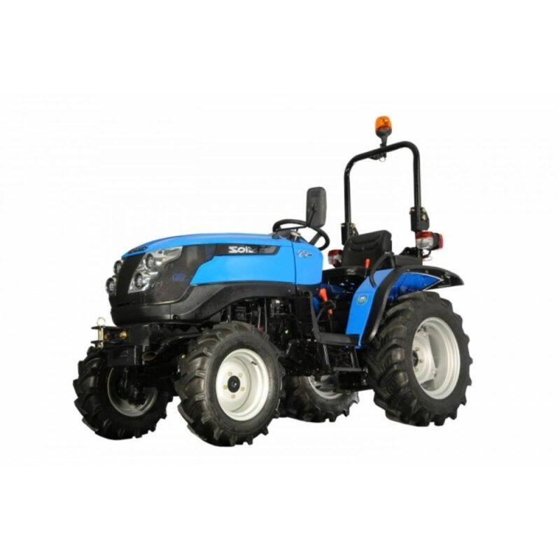 Tracteur 4 roues motrcies SOLIS 20 roues agraires à voiles soudés 6×12 et 83×20.