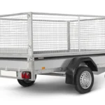 2,60 mx 1,53 m / 750 kg Plateforme basculante BRENDERUP avec extensions de mailles de 80 cm