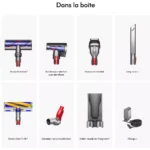 Aspirateur balai DYSON V12 Detect Slim Absolute – vue 7