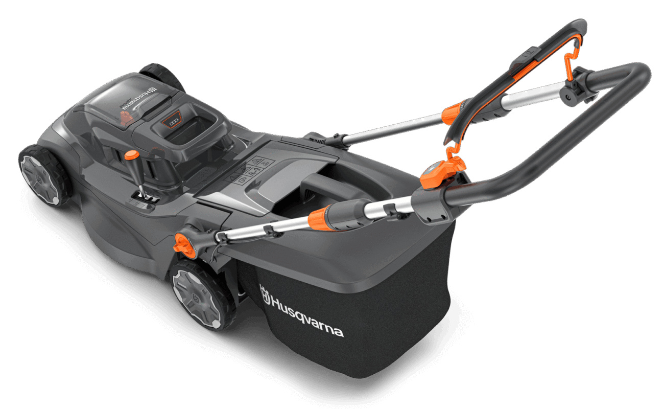 Tondeuse à batterie Aspire LC34-P4A Pack – Husqvarna LC34P4A – Set avec batterie et chargeur – POWER FOR ALL – vue 2