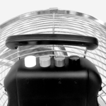 12″ Ventilateur de sol chromé pour salle de sport – vue 5