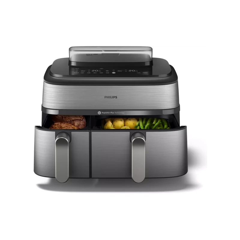 Airfryer PHILIPS Double Panier vapeur Série 5000 9,0L NA555/00