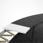 BERG Ultim Champion Trampoline FlatGround 410 Vert + AeroWall BLK&GRY – vue 3