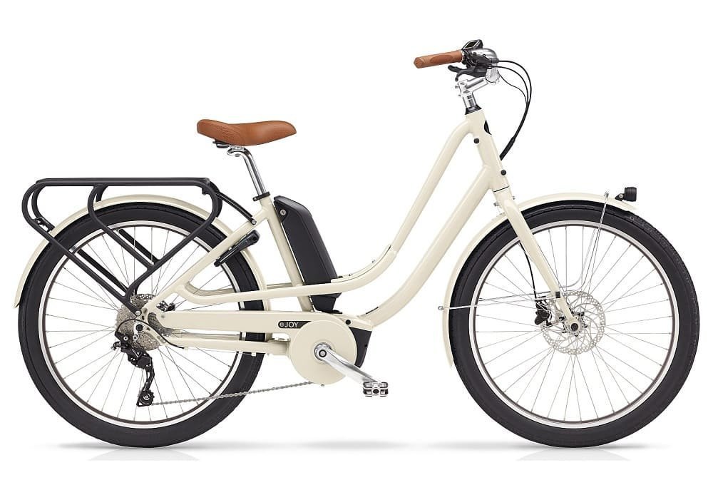 Benno Bikes EJOY 10D Performance – 26″ Vélo de Ville Électrique Femme – 2022 – Angora White