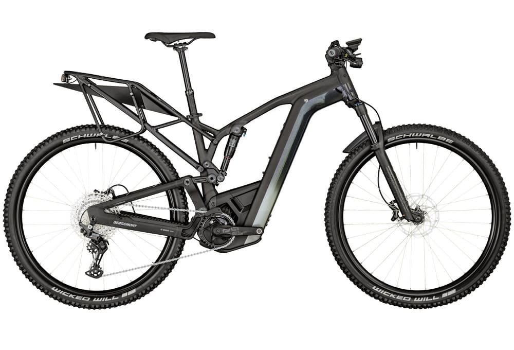 Bergamont VTT Électrique – E-TRAILSTER 130 ADVENTURE – 2023 – matt shiny rainbow black