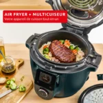Cookeo Infinity, 17 modes de cuisson, Sans pale de mélange, Bleu Trust – vue 5
