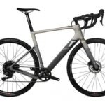 Gravel Bike Électrique 3T Exploro RaceMax Boost Dropbar Fulcrum Shimano GRX 11V 250 Wh 700 mm Gris Satin 2022