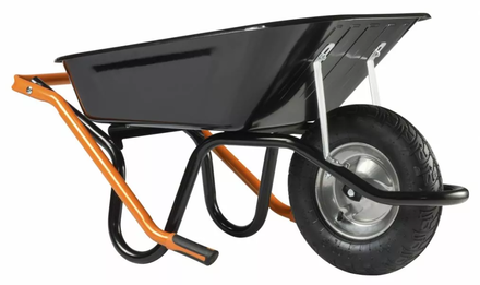 Brouette Haemmerlin Aktiv Ergo-Compact 100L, roue gonflée