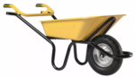 Brouette Flexi Up Haemmerlin 100L : Ergonomie et Confort de Travail