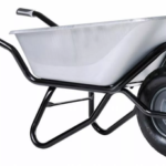 Brouette CLIPSO EXCELLIUM 120 L RENO Galva, Roue Gonflée
