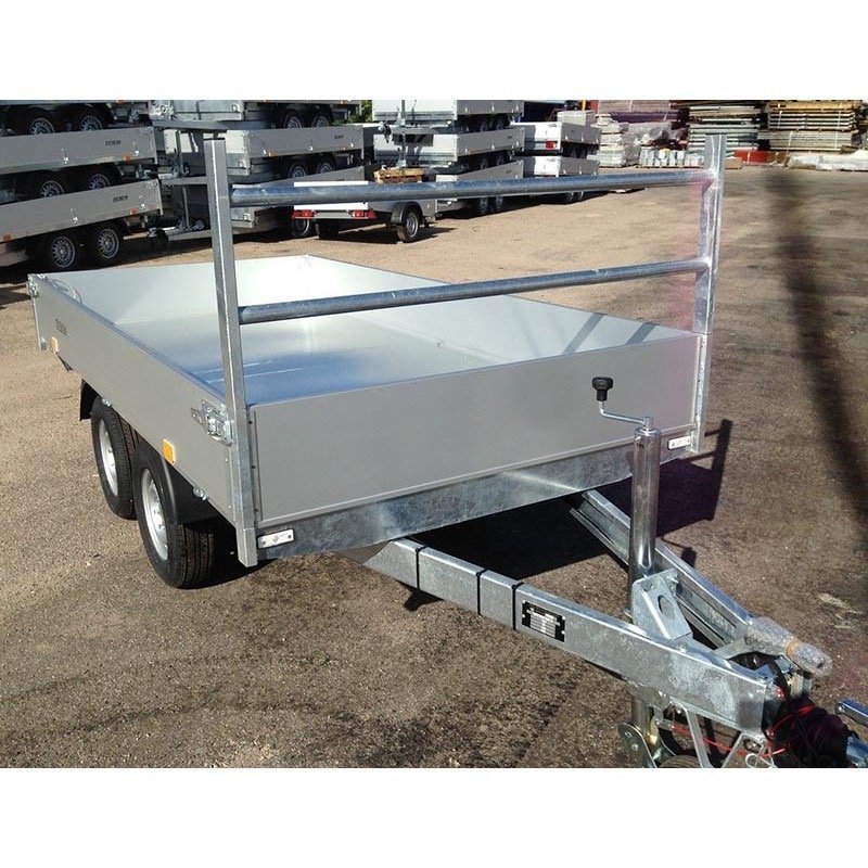 Benne Debon – PW1.2 Lux – Ptac 2000KG – 2 Essieu FreinÉ – 300 X 160 X H30 Cm