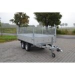 Benne Debon – PW1.2 Lux – Ptac 2000KG – 2 Essieu FreinÉ – 300 X 160 X H30 Cm – vue 7