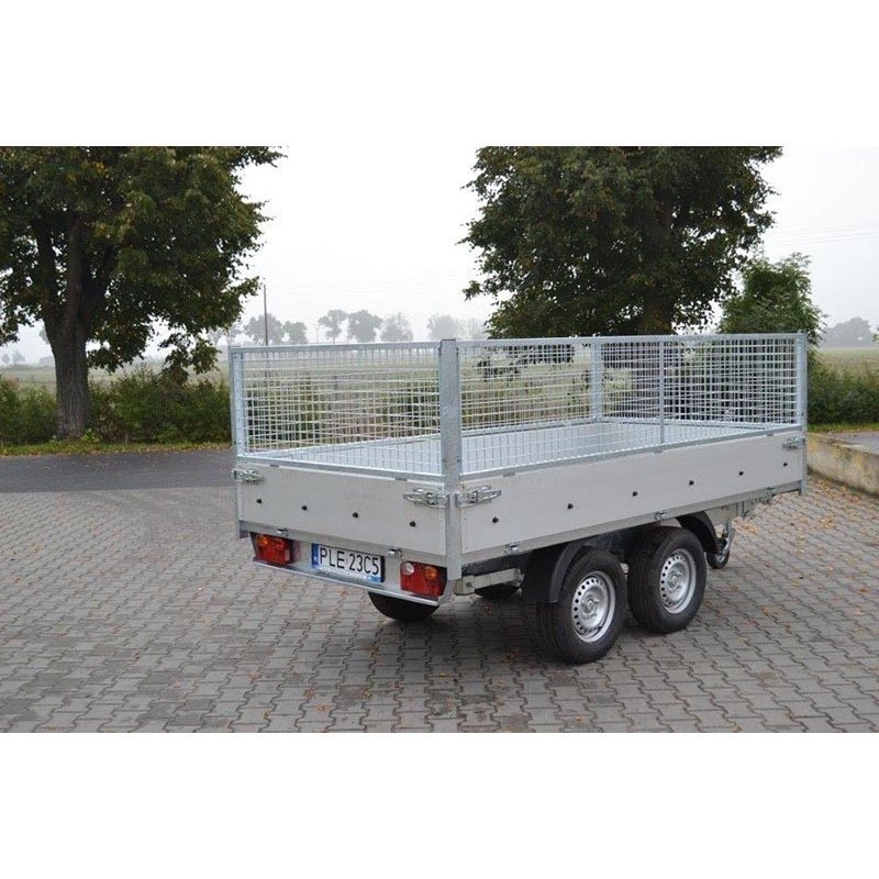 Benne Debon – PW1.2 Eco – Ptac 2000KG – 2 Essieu FreinÉ – 300 X 160 X H30 Cm – vue 2