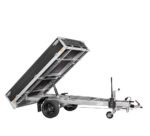 Remorque Benne Saris – K1276 – 276 X 170 Cm – Ptac : 2000 Kg – 2 Essieux – FreinÉe – vue 2