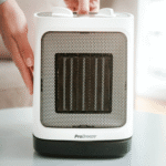 2000W Mini Ceramic Fan Fabriater avec oscillation automatique – vue 2