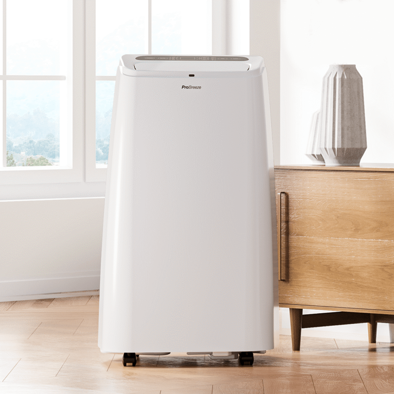 12 000 BTU 4-en-1 Climatiseur portable et chauffage – vue 2