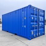 Container 20 pieds Bleu