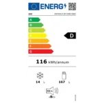 AEG Réfrigérateur 1 porte encastrable AEG OSF5O121DF OptiSpace – vue 2