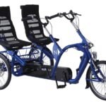 TANDEM TRICYCLE CÔTE À CÔTE