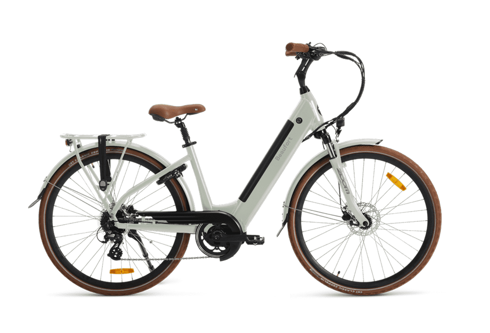 Vélo électrique ville Beaufort Babett vert – vue 2