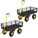 2x chariot de transport chariot de jardin divit gw3 227 kg