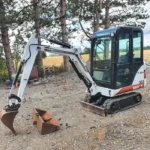 BOBCAT 322G, 1,6T + 3 GODETS – vue 7