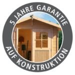 Abri de jardin adossé en bois certifié 4,18m² Bomlitz 2 – Karibu – vue 5
