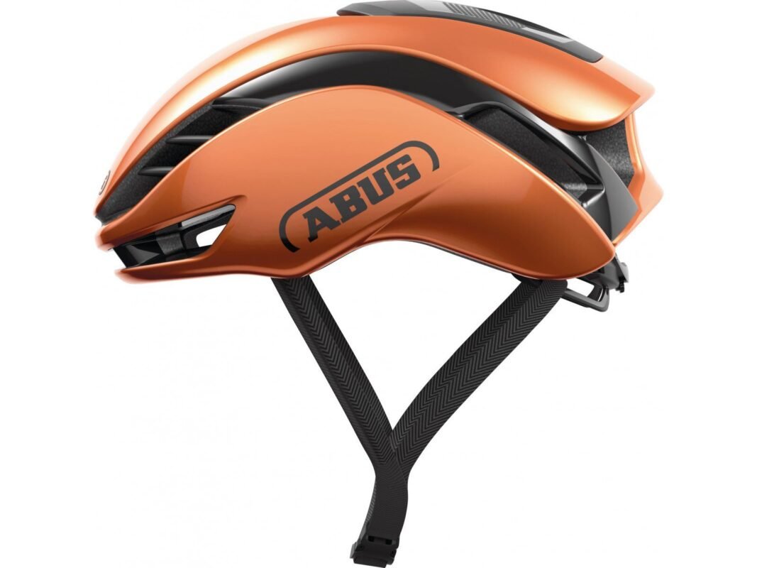 Casque Abus GameChanger 2.0 Orange et Blanc – vue 2