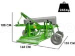 Arracheuse de pommes de terre pour tracteur Bomet URSA avec éjection latérale – tamis oscillant – vue 4