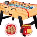 Baby foot Bar en Bois Clair + Pack Essentiel (balles+kit entretien)