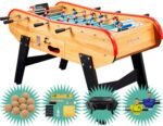 Baby foot Bar En Bois Clair + Pack Premium (balles+kit entretien+housse+maillots)