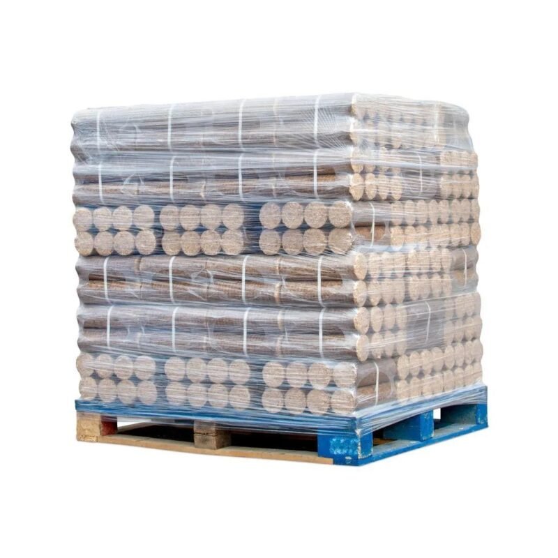 Bûches compressées de jour pour poêle à bois cheminée – 1000 Kg