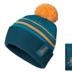 Bonnet à pompon Enfant Beanie Bleu et Orange “SAW” – Bonnet Stihl 0420 440 0000