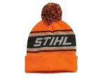 Bonnet à pompon Orange et Noir – Bonnet Stihl 0421 600 0010 – vue 2